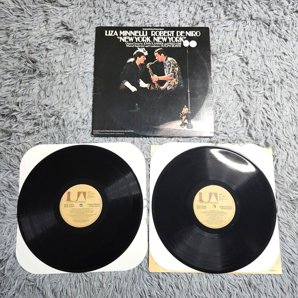 New York, New York‎ Original Motion Picture Score 2 LP 1977 Liza Minnelli DeNiro